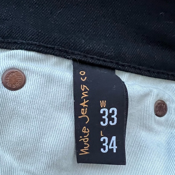 Nudie jeans - black 33x28 - Picture 9 of 12